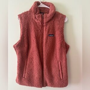 Patagonia Brick Red Fleece Vest